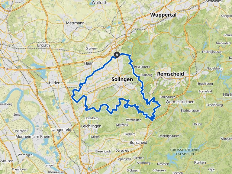 Klingenpfad Solingen | Mountainbike-Tour | Komoot